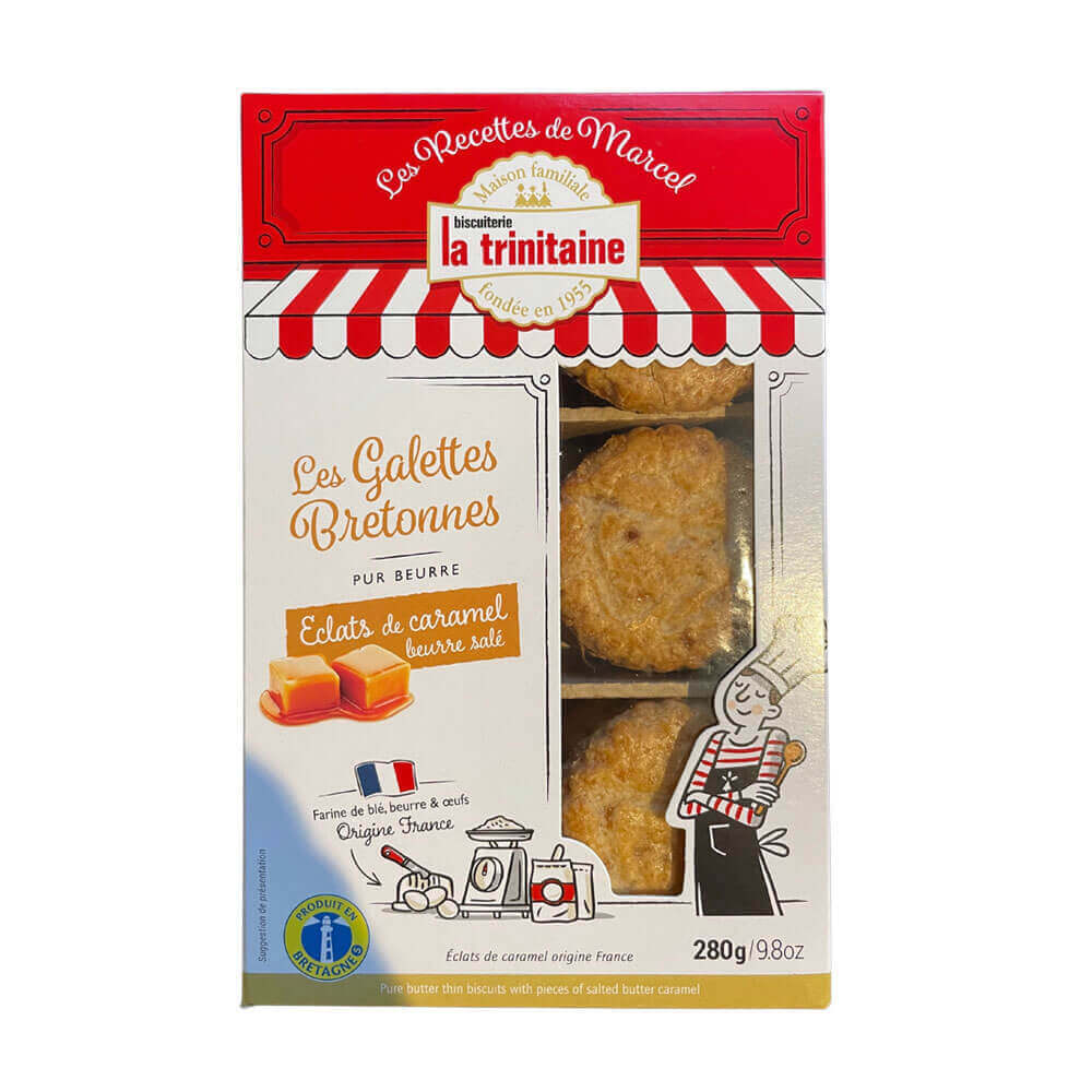 La Trinitaine Pure Butter Thin With Pieces Of Salted Caramel